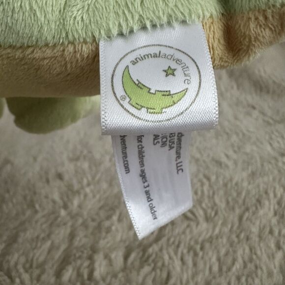 Animal Adventure Sweet Sprouts 9” Plush Green Dinosaur Dino Stuffed Toy 2015 - Picture 2 of 6